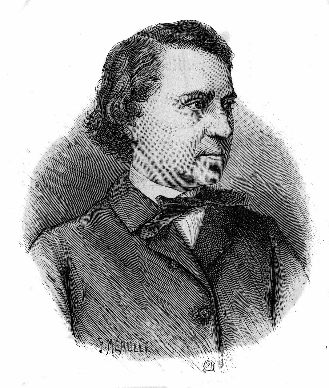 portret Louisa Blanca, francuskiego polityka i historyka (1811-1882). autorstwa Unknown artist