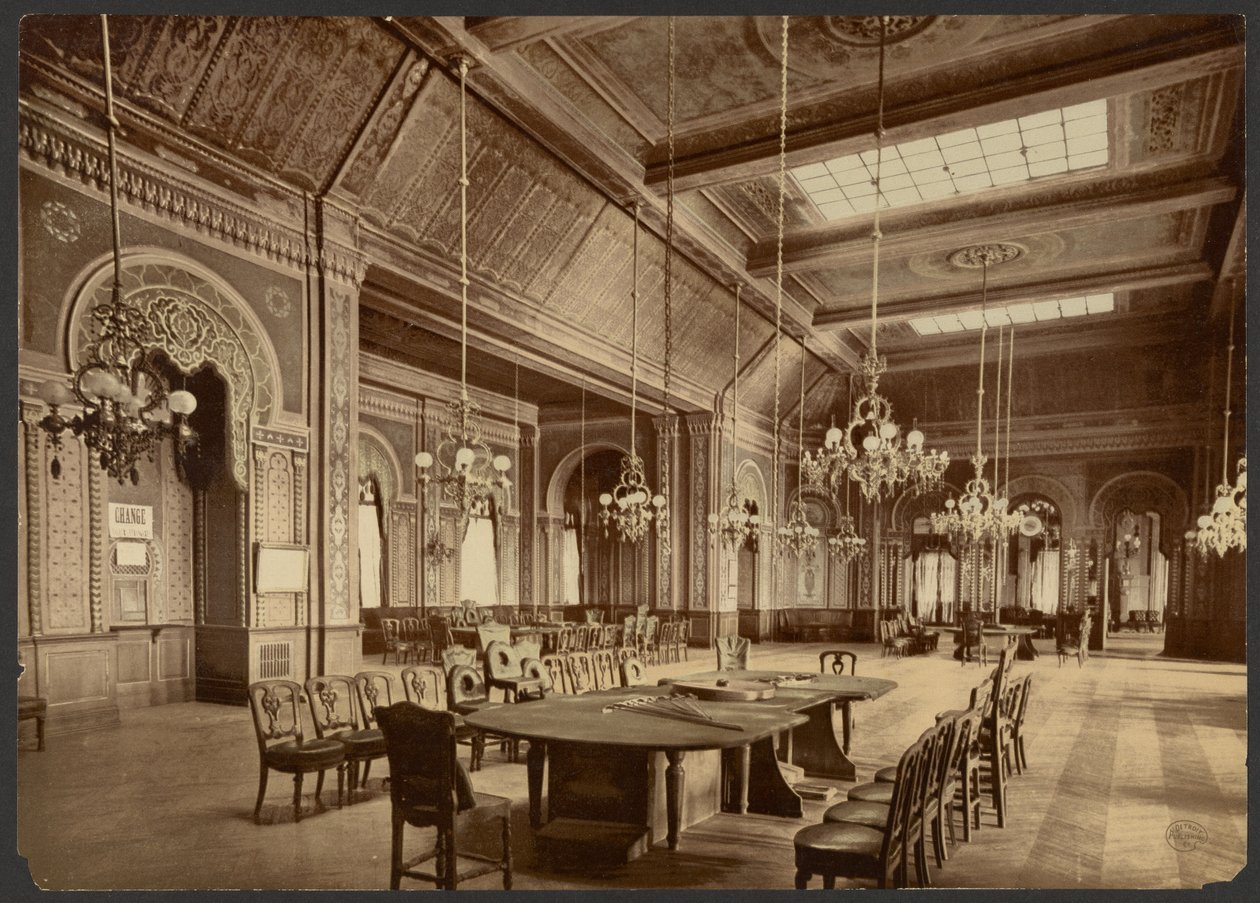 Kasyno (Monte Carlo), Wnętrze autorstwa Unknown artist/maker
