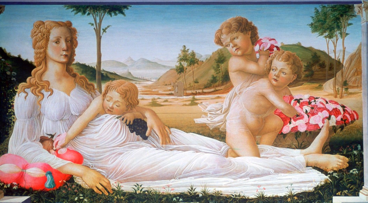 „Alegoria”, 1490-1550 autorstwa Unknown follower of Botticelli