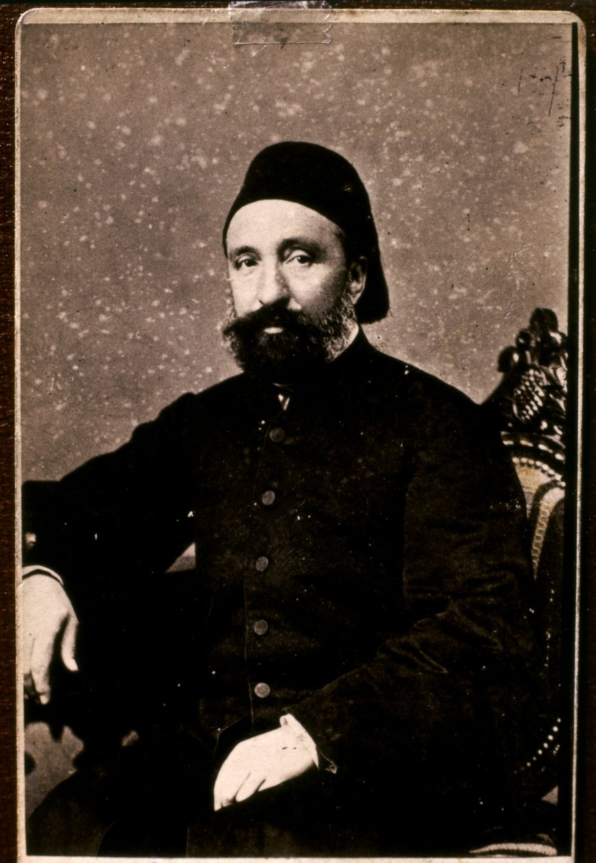 Ahmed Selik MIDHAT Pasha (1822-1863), osmański polityk (zdjęcie) autorstwa Unknown photographer