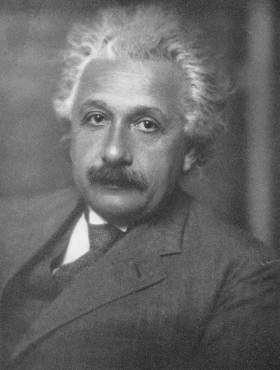 Albert Einstein (zdjęcie czarno-białe) autorstwa Unknown photographer