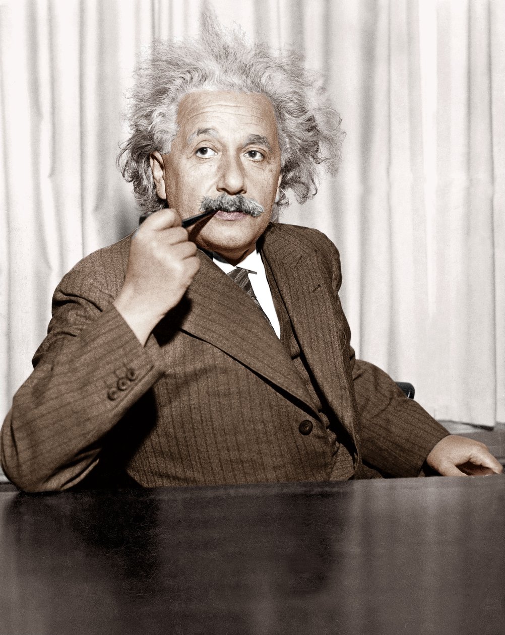 Alberta Einsteina w Princeton, USA autorstwa Unknown photographer