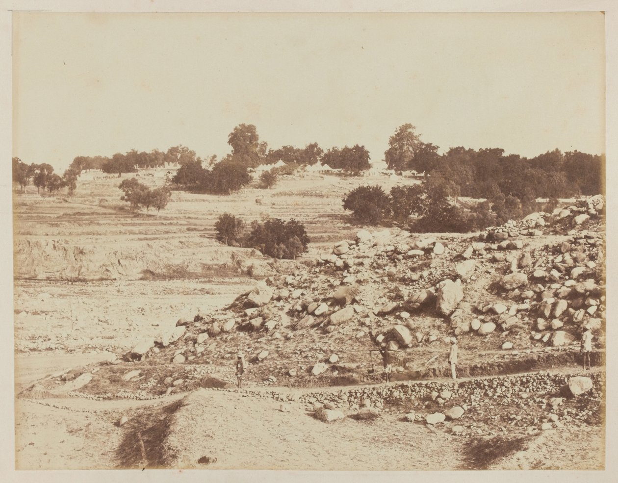 Obóz Amira Yakhub Khana, gdzie podpisano Traktat z Gandamaka, Jafed Sing, maj 1879 autorstwa Unknown photographer
