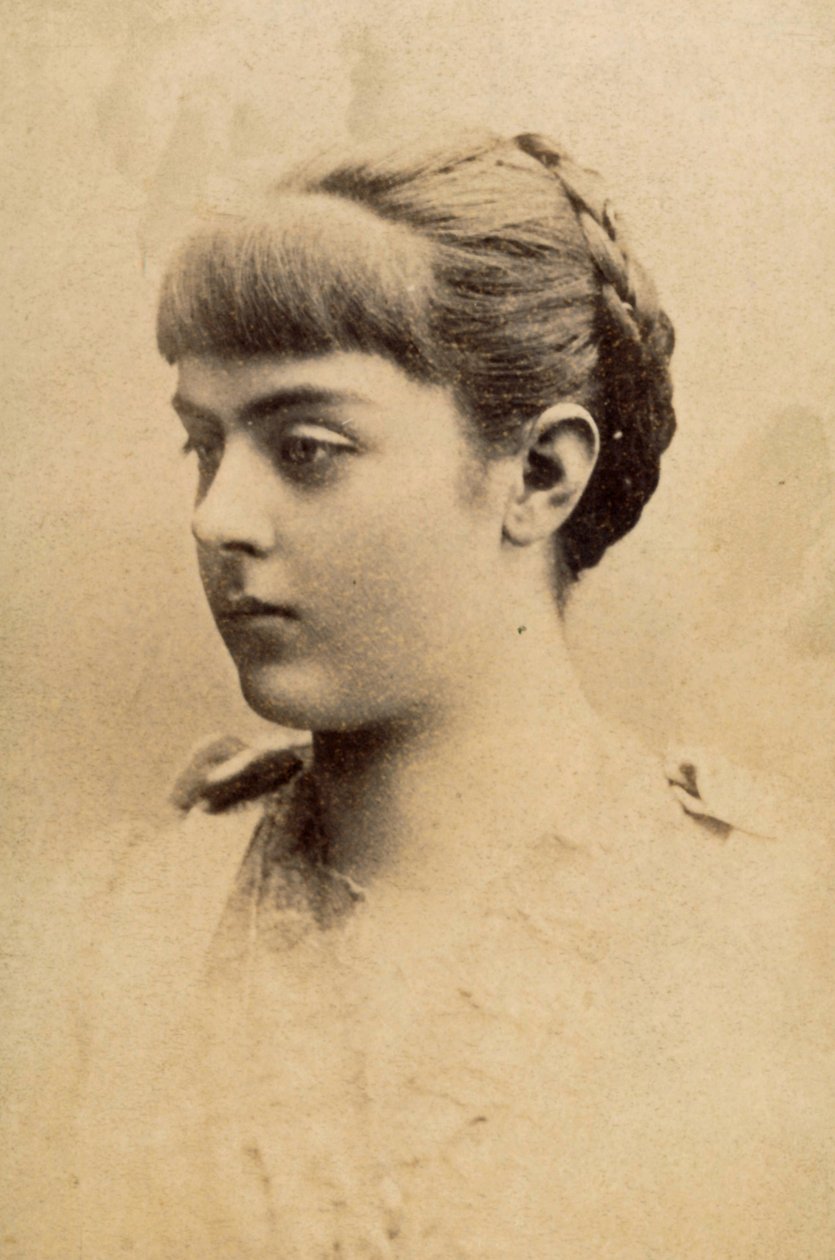 Baronowa Marie Alexandrine "Mary" von Vetsera (19 marca 1871 - 30 stycznia 1889) (zdjęcie ilustracyjne) autorstwa Unknown photographer
