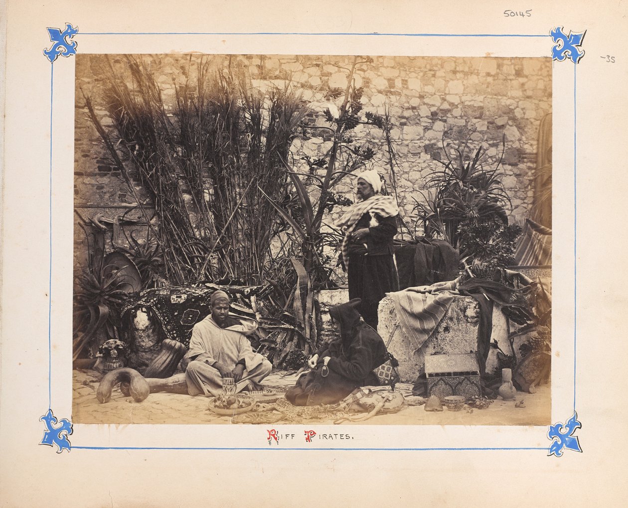 Śniadanie u oficerów? mesa, 86 Pułk, Gibraltar, 1866 ok autorstwa Unknown