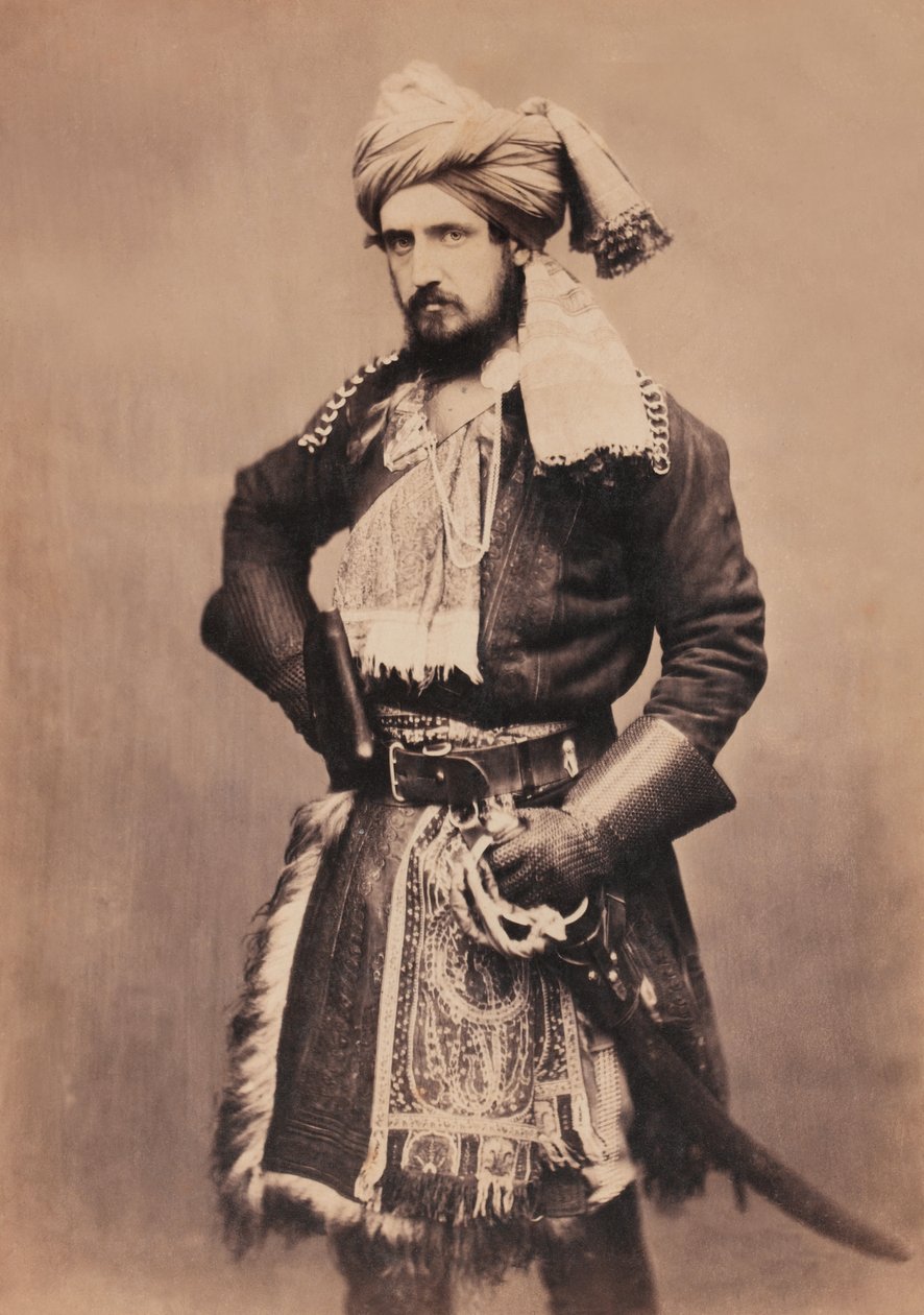Dighton Probyn, 2. Kawaleria Pendżabu, 1857 ok autorstwa Unknown photographer