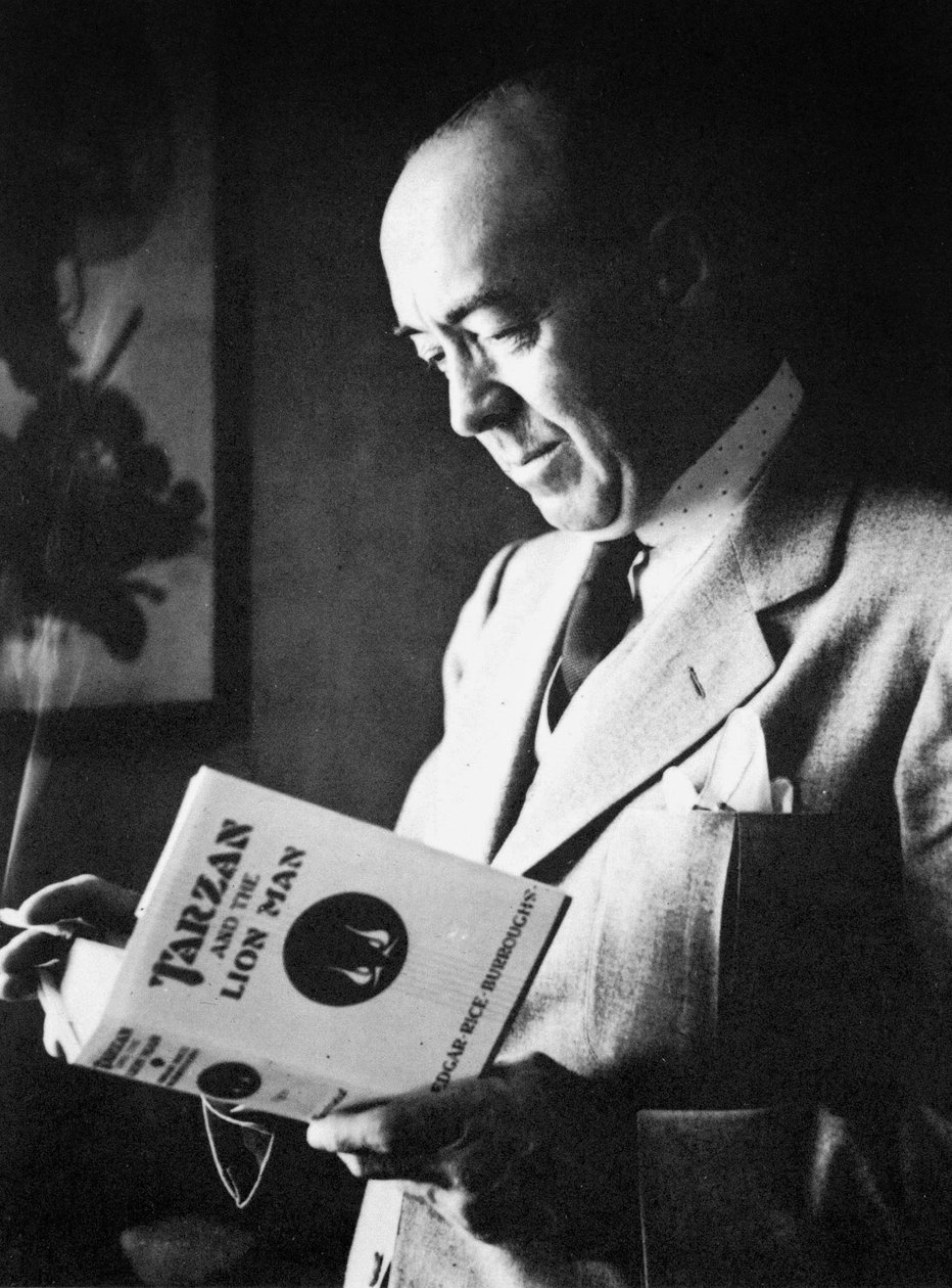 Edgar Rice Burroughs autorstwa Unknown photographer