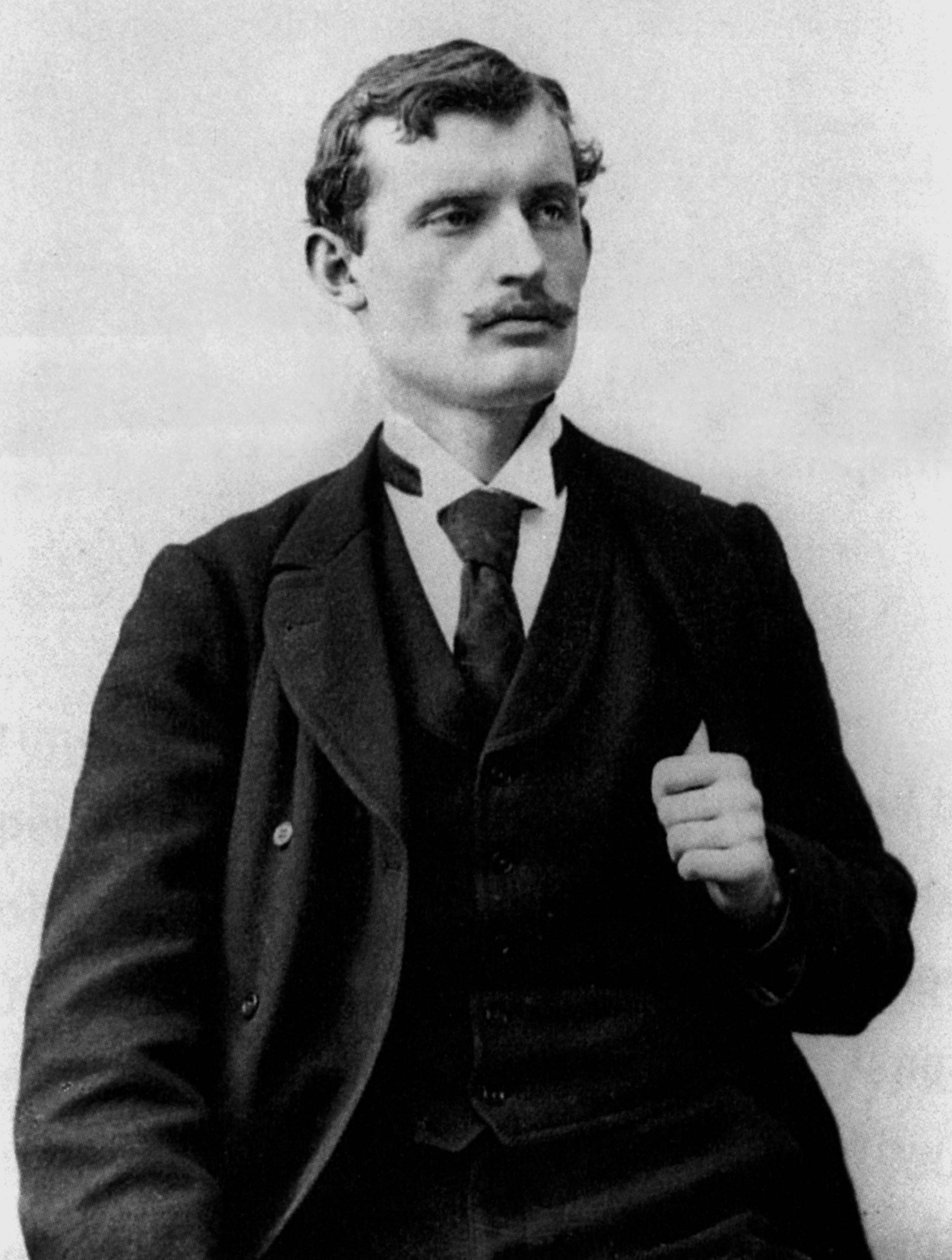 Edvard Munch (1863-1944) malarz norweski autorstwa Unknown photographer