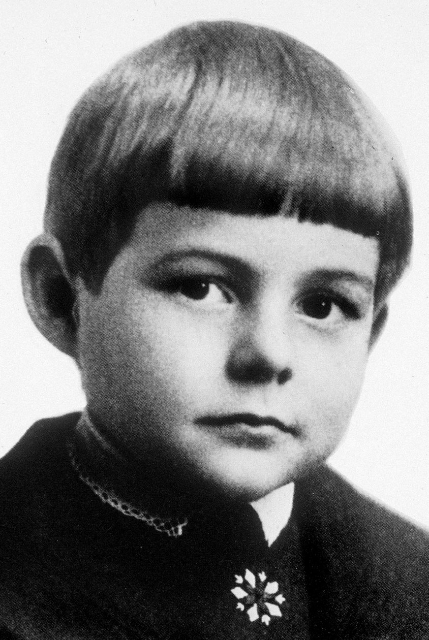 Ernest Hemingway jako dziecko, Oak Park, USA autorstwa Unknown photographer