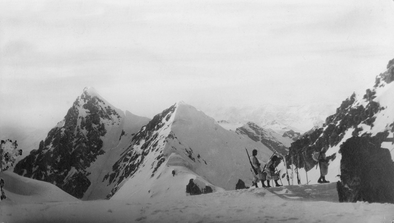 Europa, Włochy, Trydent-Górna Adyga, Bolzano, w alpejskim schronisku Hochforch autorstwa Unknown photographer