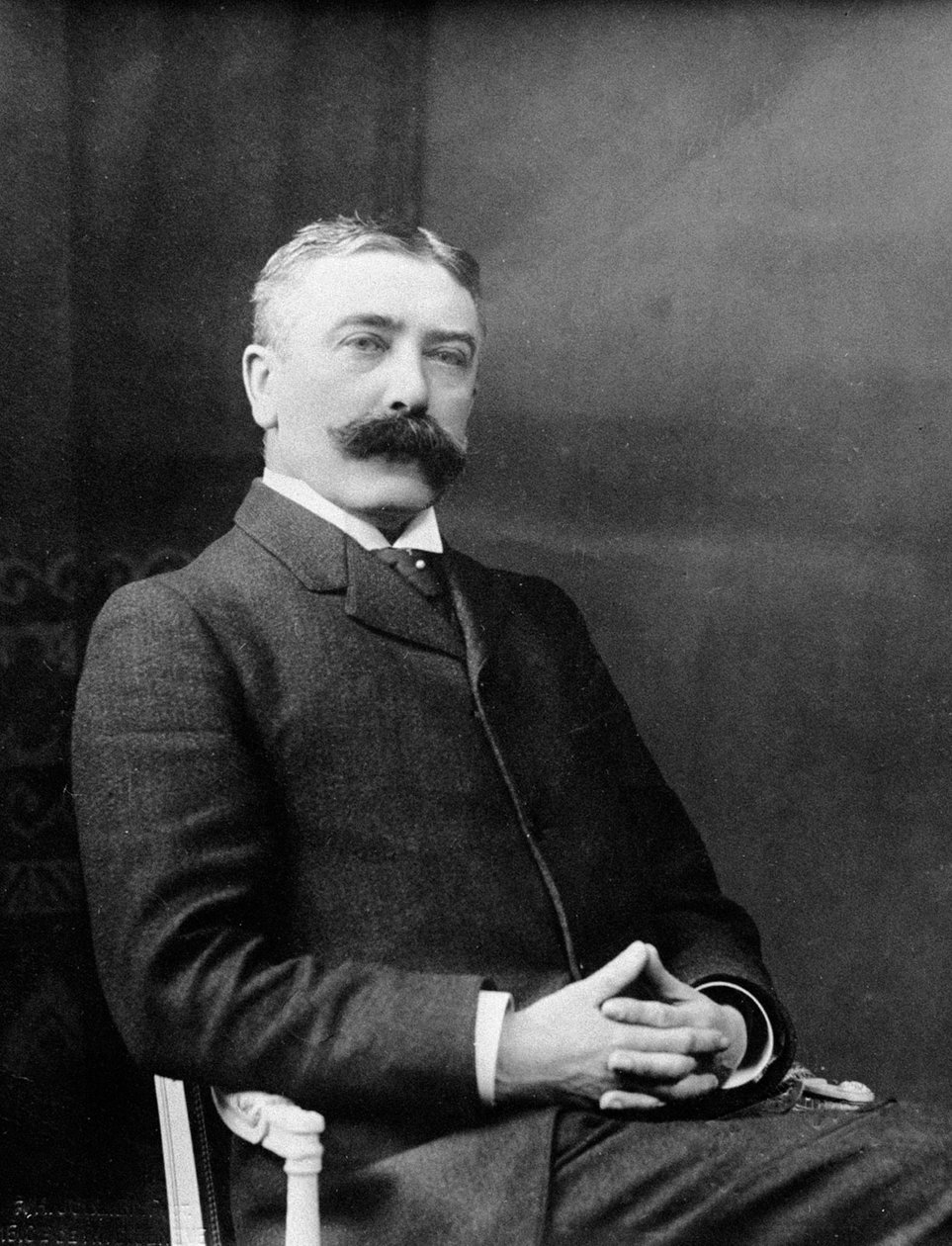 Ferdinand de Saussure 1857-1913 — szwajcarski językoznawca autorstwa Unknown photographer
