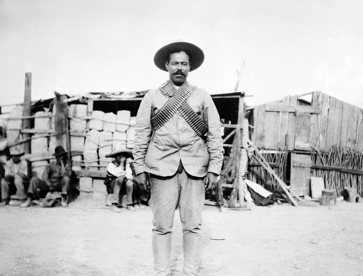 Francisco Villa vel Pancho Villa (1878-1923), generał rewolucji meksykańskiej autorstwa Unknown photographer