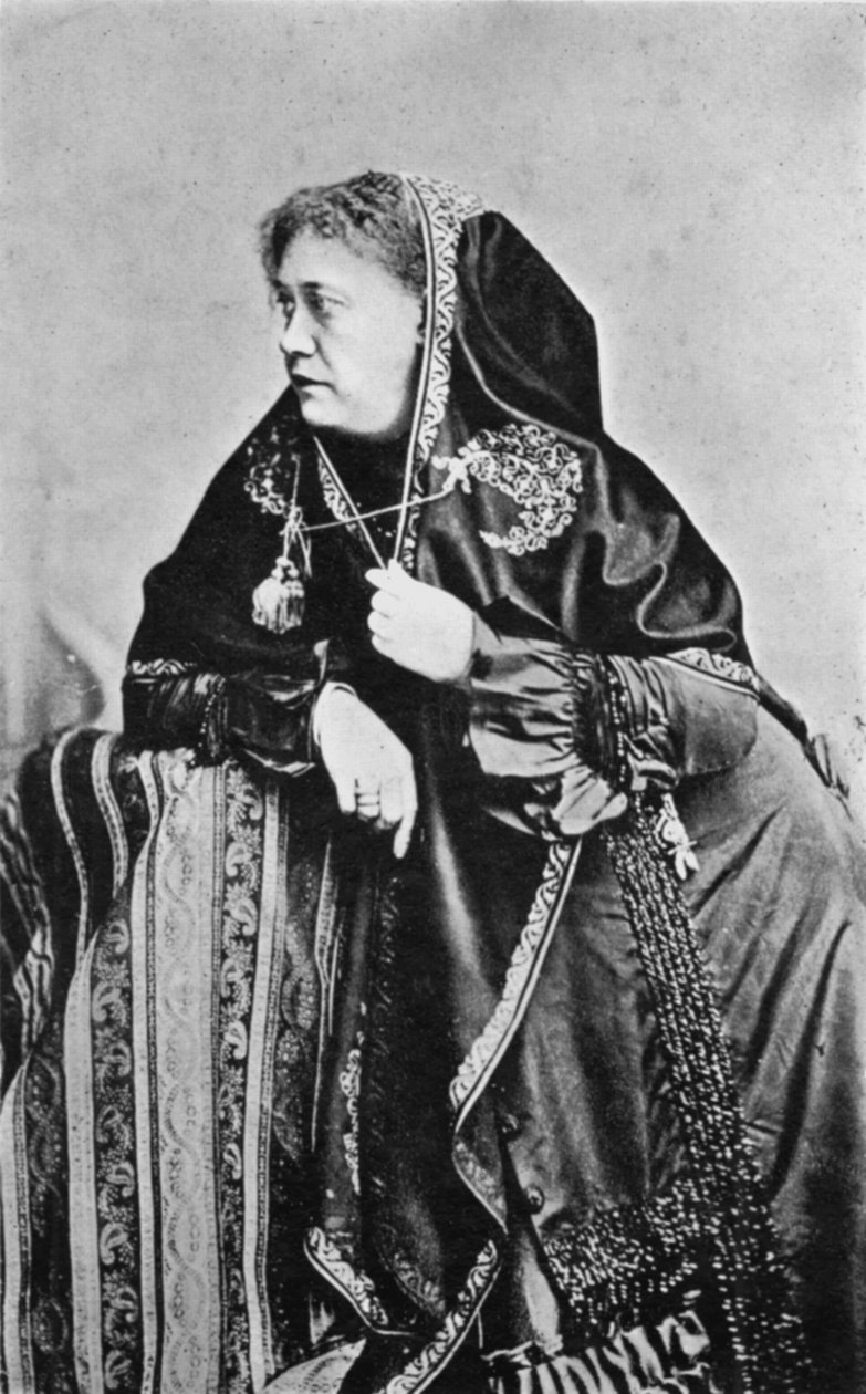 Helena Pietrowna Bławatska (zdjęcie) autorstwa Unknown photographer