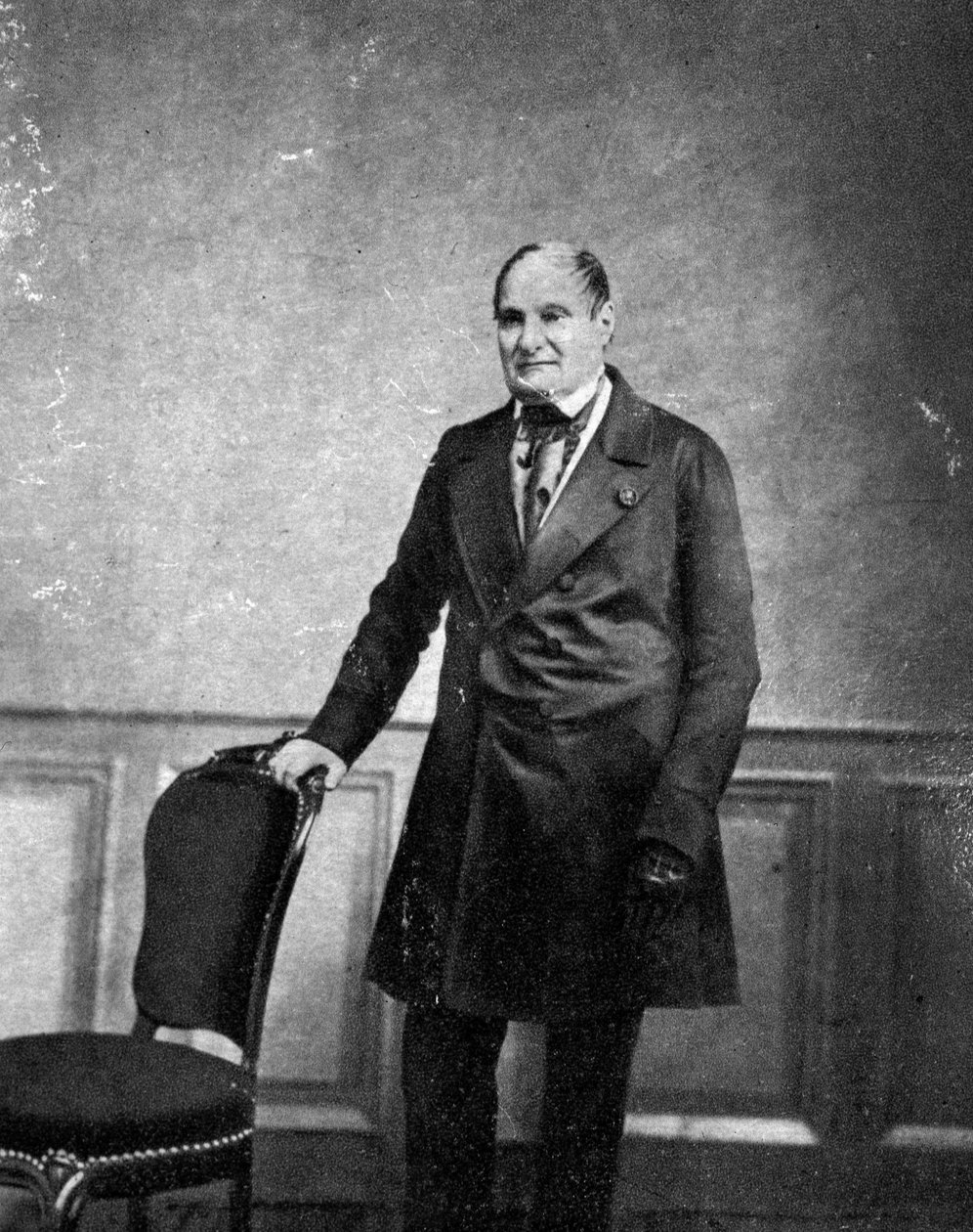 Jerôme Bonaparte (1784 - 1860) w 1858 (brat Napoleona) autorstwa Unknown photographer