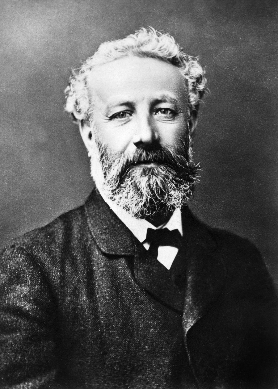 Jules Verne (zdjęcie czarno-białe) autorstwa Unknown photographer