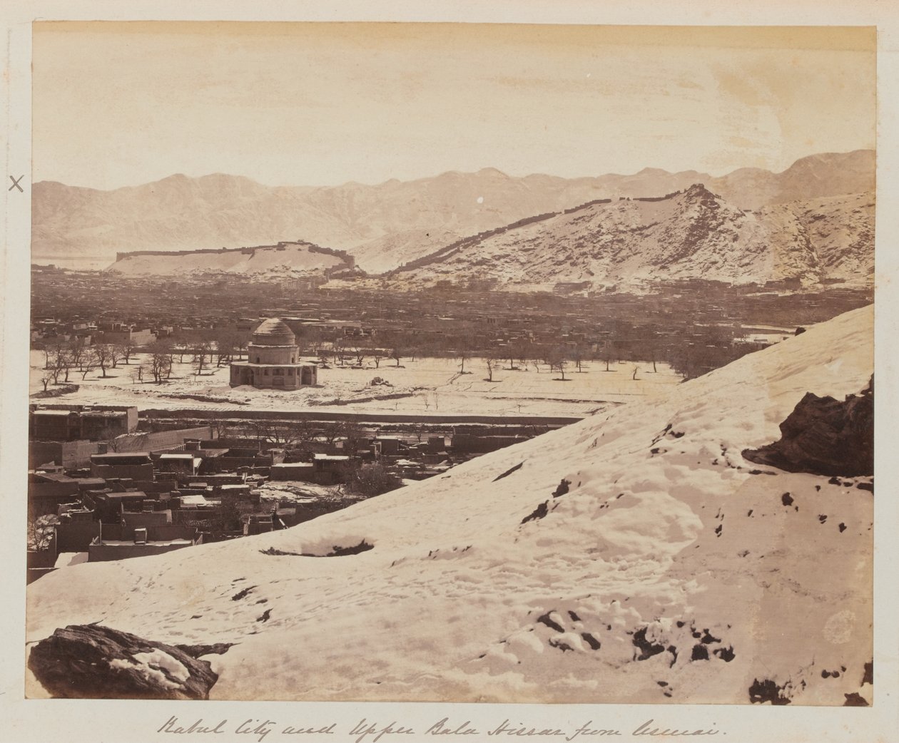 Kabul z Asmai autorstwa Unknown photographer