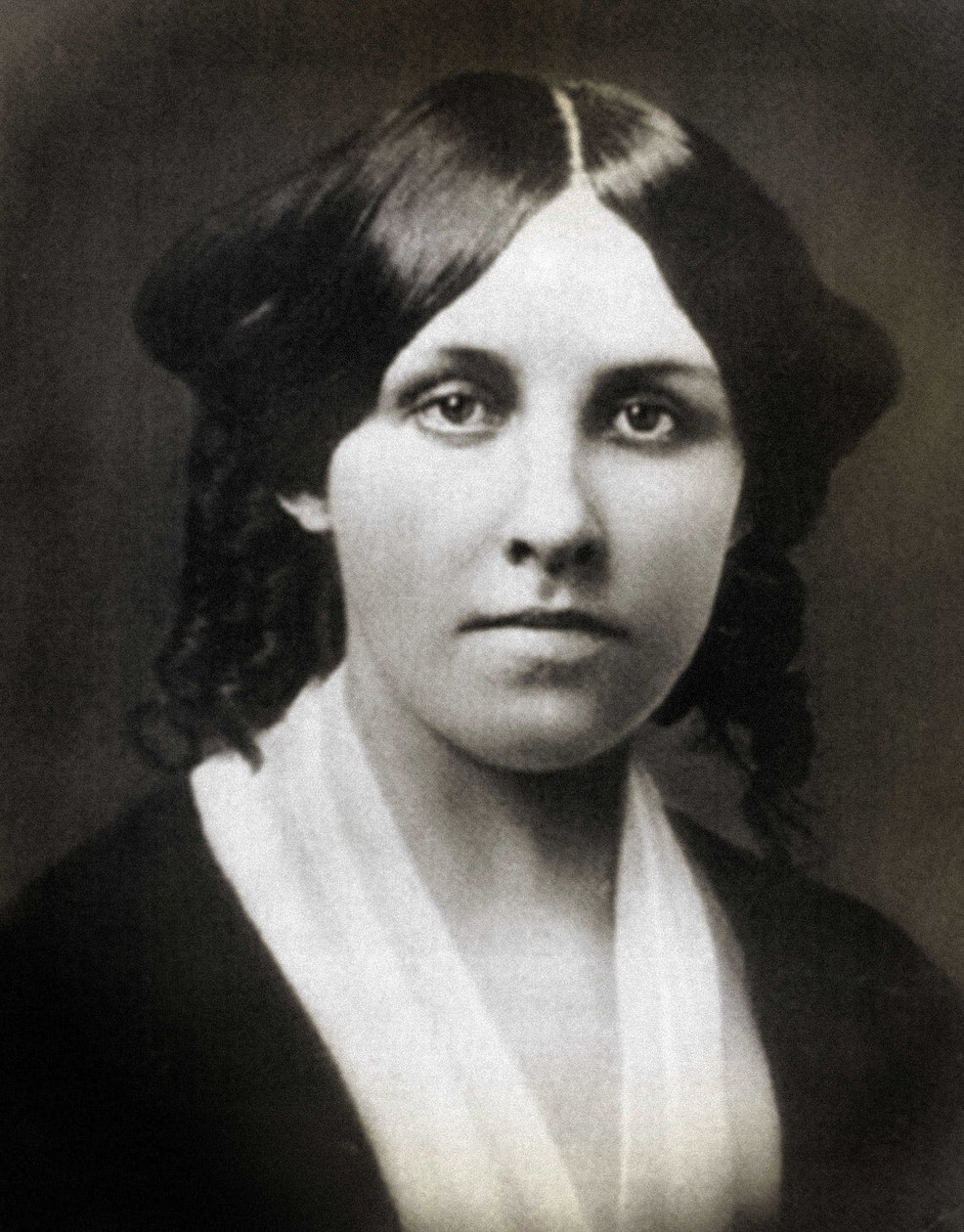 Louisa May Alcott (1832 - Boston 1888), amerykańska pisarka. autorstwa Unknown photographer