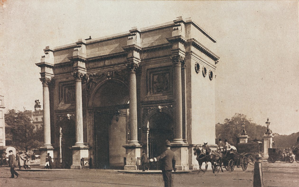 Marble Arch w Londynie autorstwa Unknown photographer