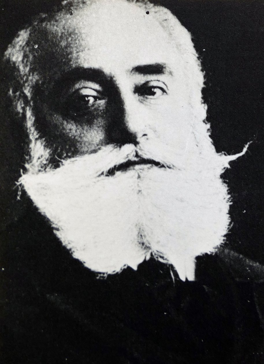 Max Simon Nordau, przywódca syjonistyczny (zdjęcie) autorstwa Unknown photographer