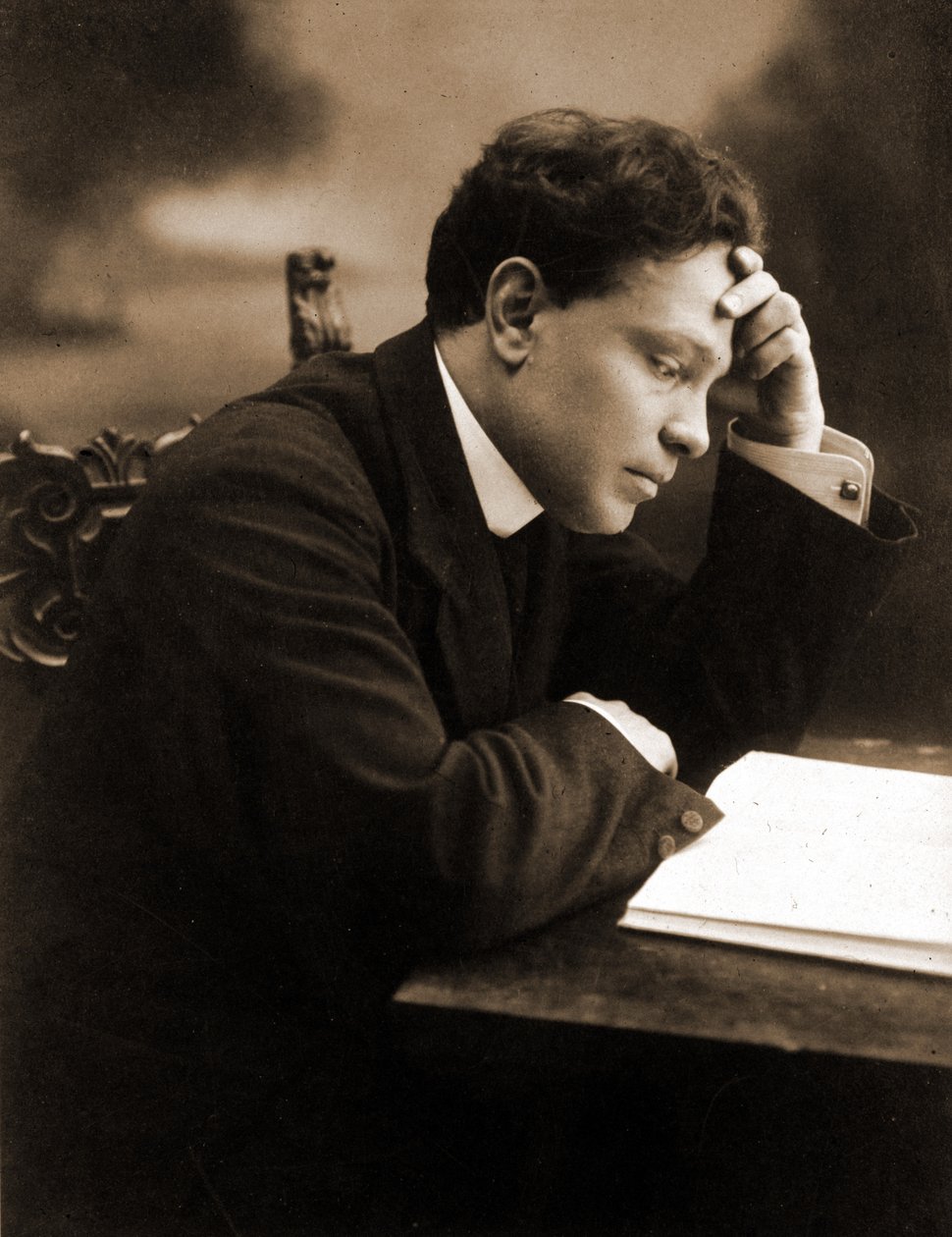Ottorino RESPIGHI (1879-1936) Włoski kompozytor i dyrygent. autorstwa Unknown photographer