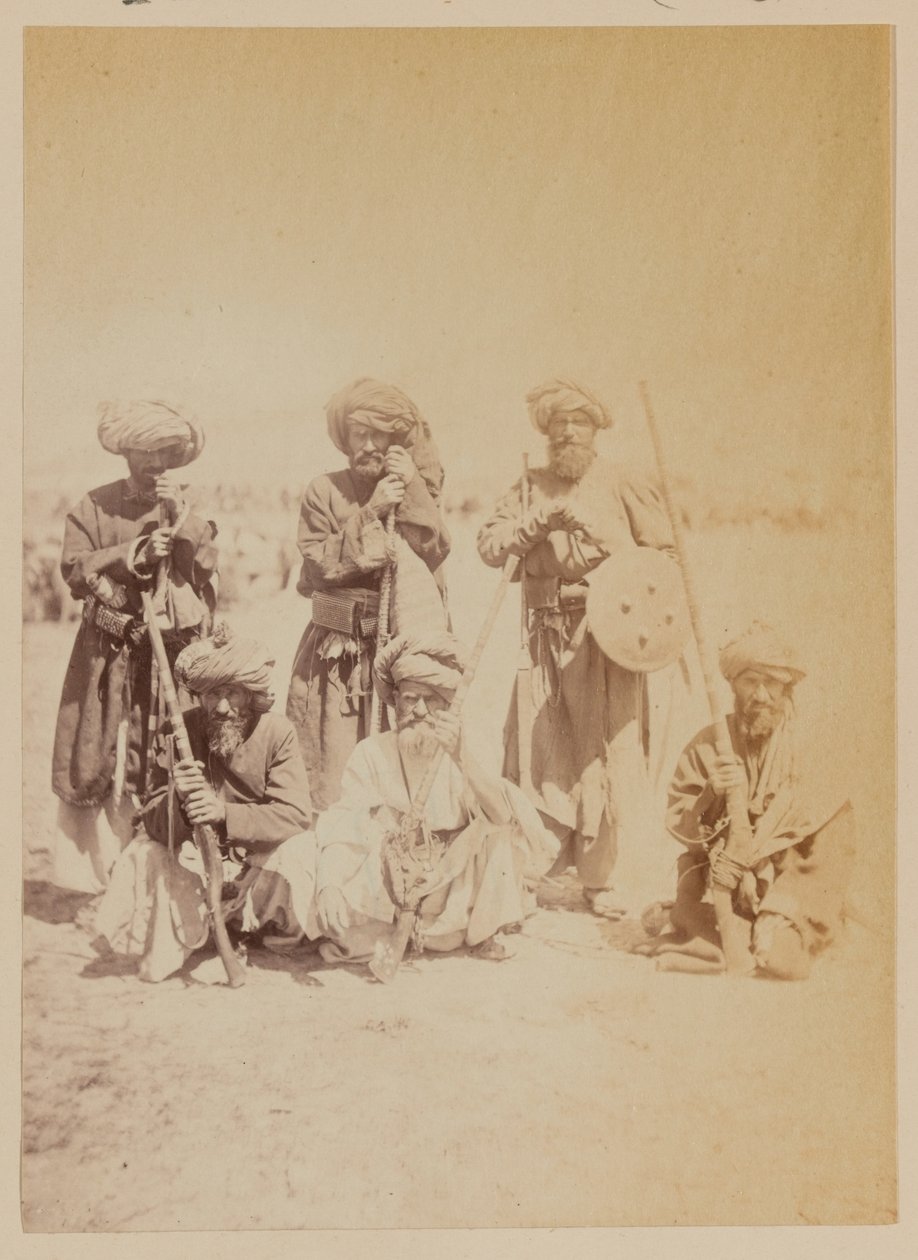 Plemiona Pathan autorstwa Unknown photographer