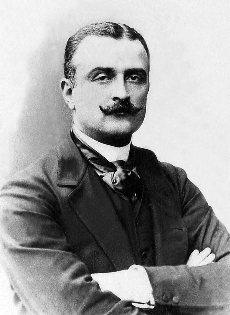 Portret markiza Antoine de Mores (1858-1896), francuski poszukiwacz przygód. autorstwa Unknown photographer