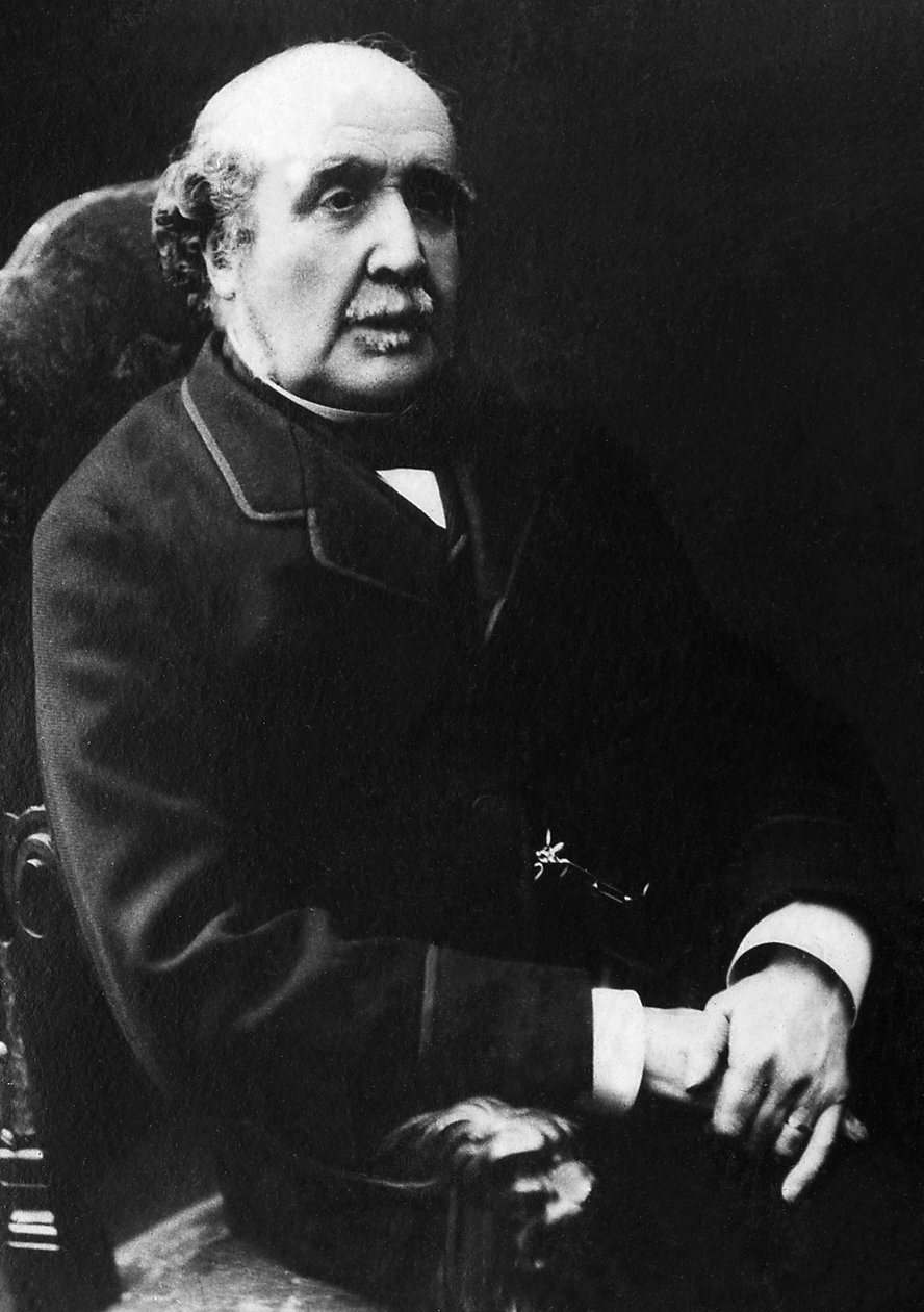 Portret Alberta, księcia Broglie (1821-1901), francuskiego historyka i polityka. autorstwa Unknown photographer