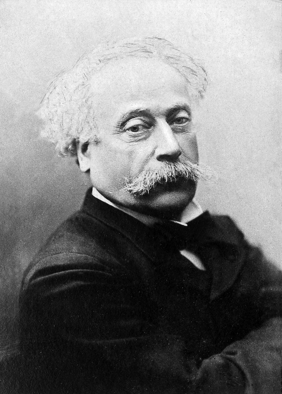 Portret Alexandre Dumas Jr. (1824-1895), francuskiego dramatopisarza i powieściopisarza. autorstwa Unknown photographer