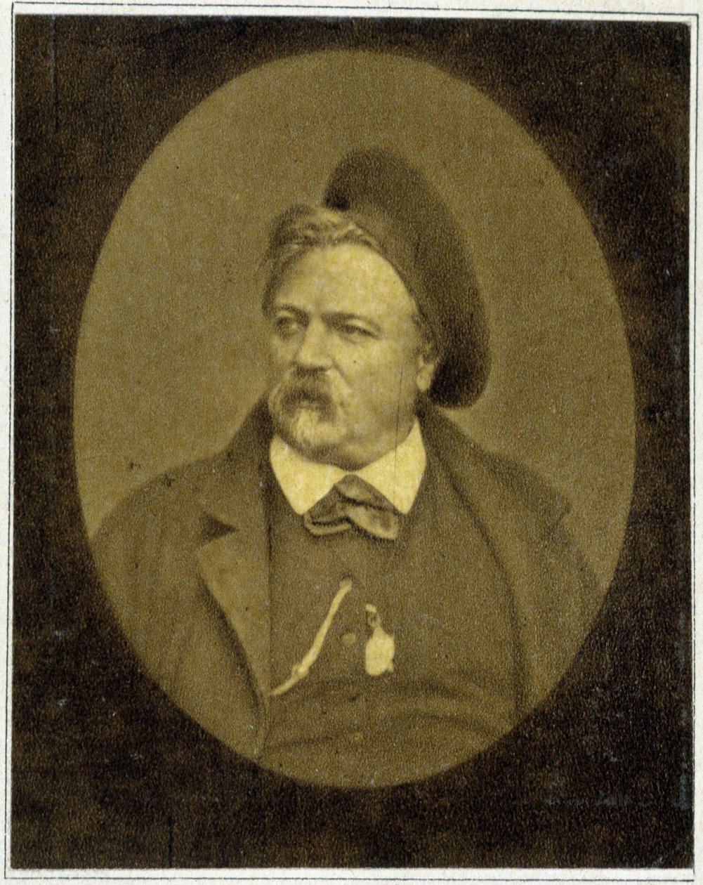 Portret Alfreda Grévina (1827 - 1892) z 1887 roku. autorstwa Unknown photographer