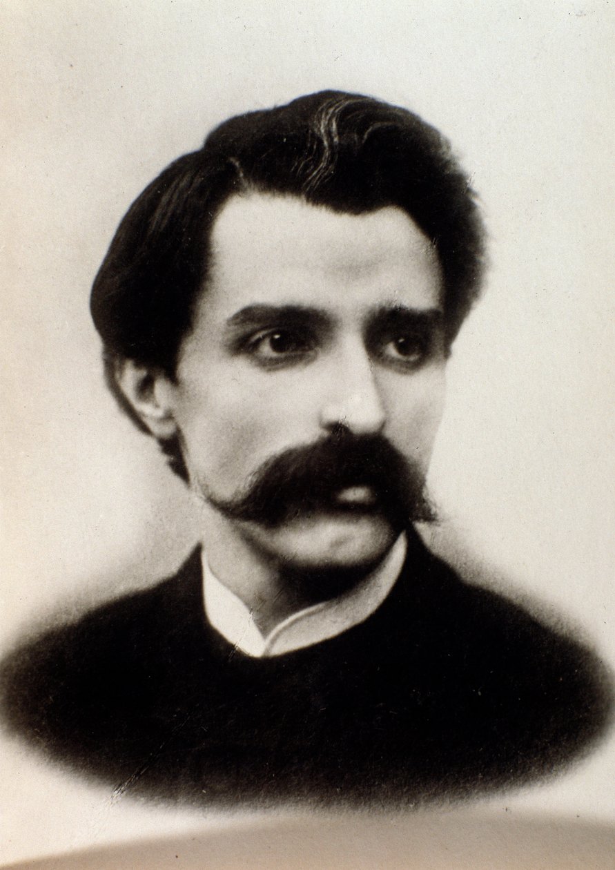 Portret Alfredo Catalani (zdjęcie czarno-białe) autorstwa Unknown photographer