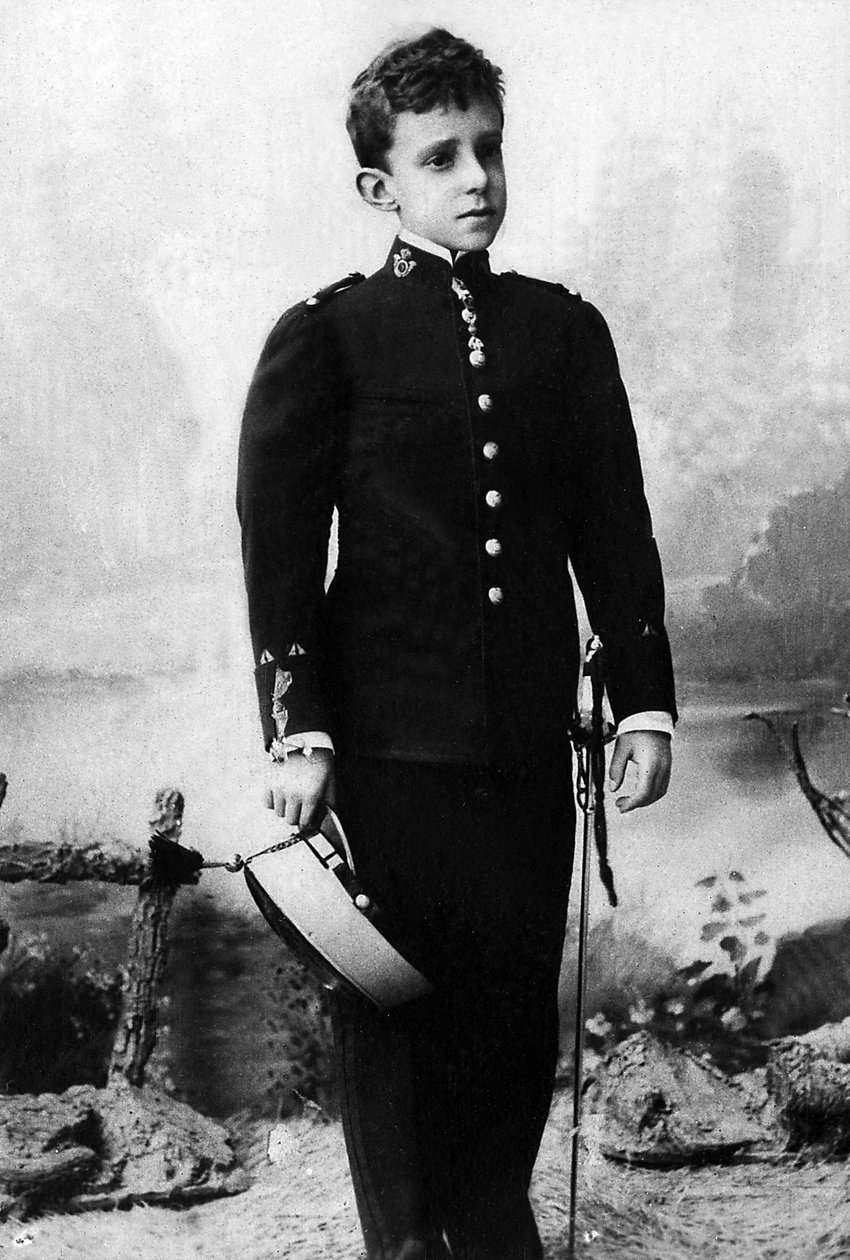 Portret Alfonsa Leona Ferdynanda de Bourbon (1886-1941), znanego jako Alfons XIII, król Hiszpanii. autorstwa Unknown photographer