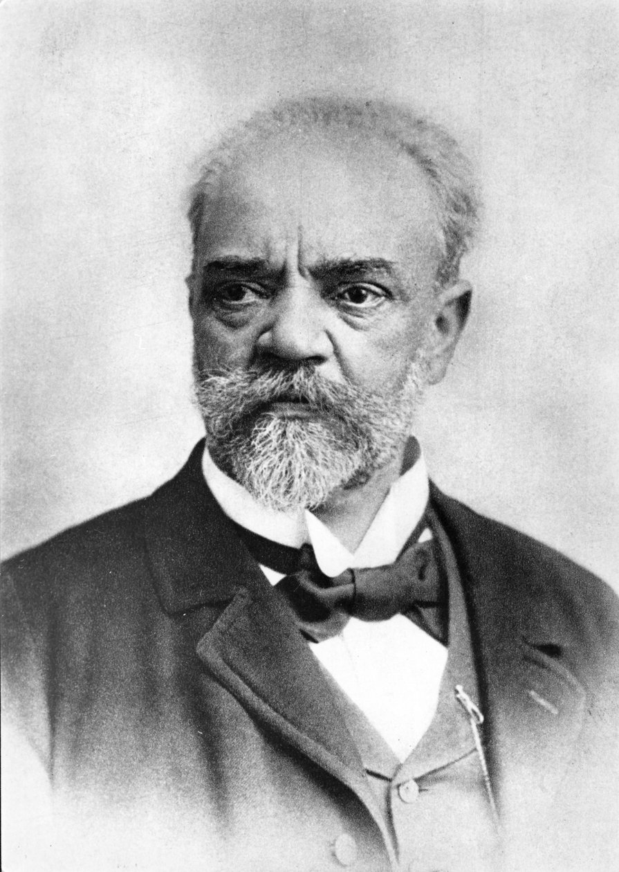 Portret Antona (Antonina) Dvoraka (1841 - 1904), czeskiego kompozytora. autorstwa Unknown photographer