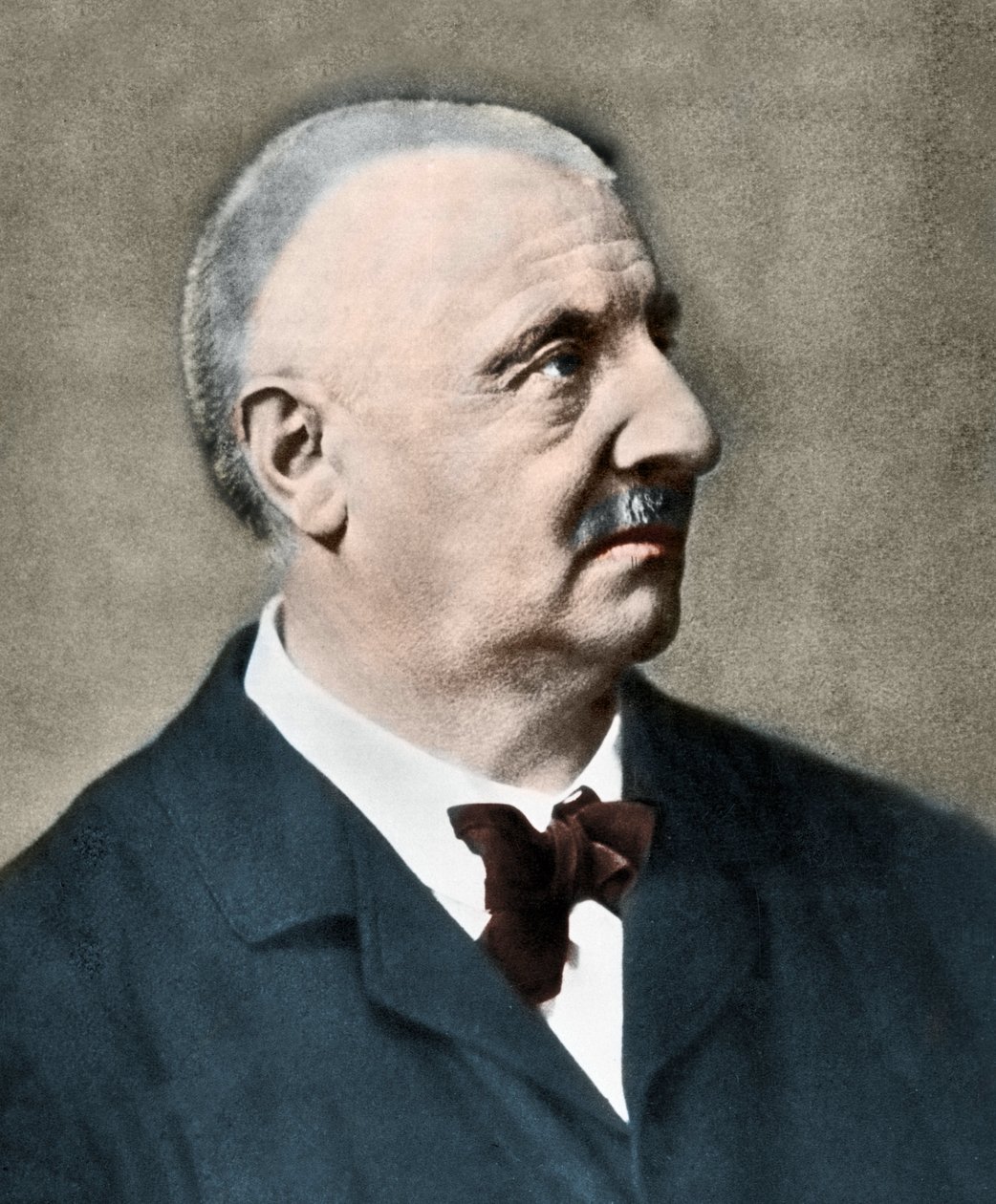Portret Antona Brucknera (1824-1896), austriackiego kompozytora. autorstwa Unknown photographer