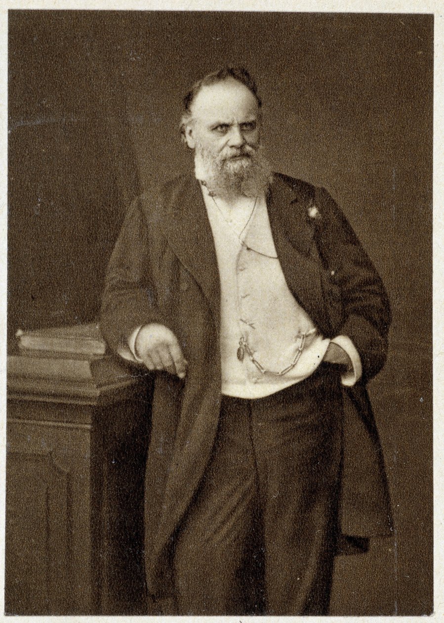 Portret Aristide Boucicaut (kupiec i filantrop) z 1874 roku. autorstwa Unknown photographer