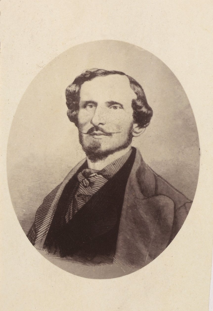 Portret barona Bettino Ricasoli autorstwa Unknown photographer