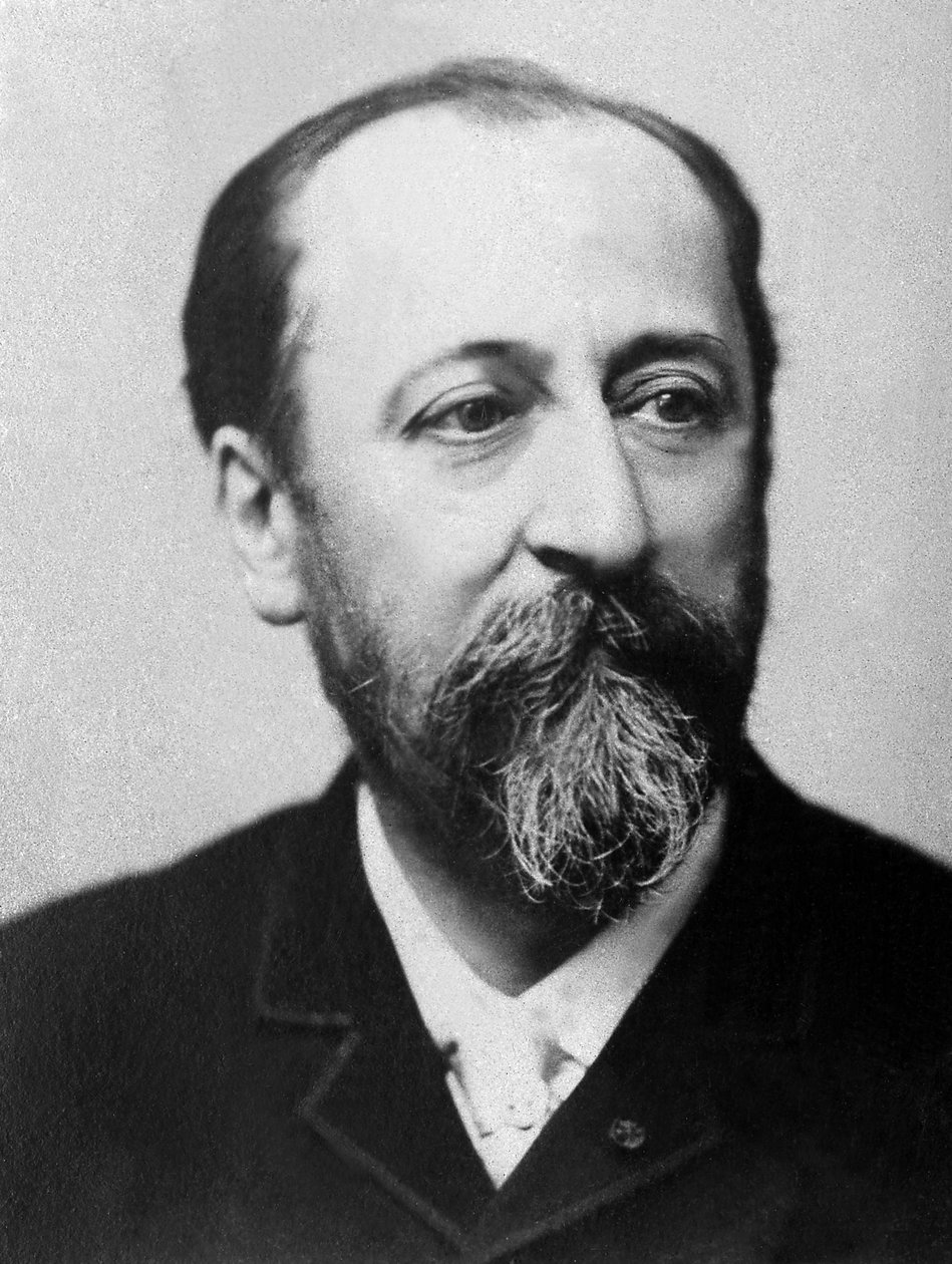 Portret Camille Saint-Saens (Saint Saens autorstwa Unknown photographer