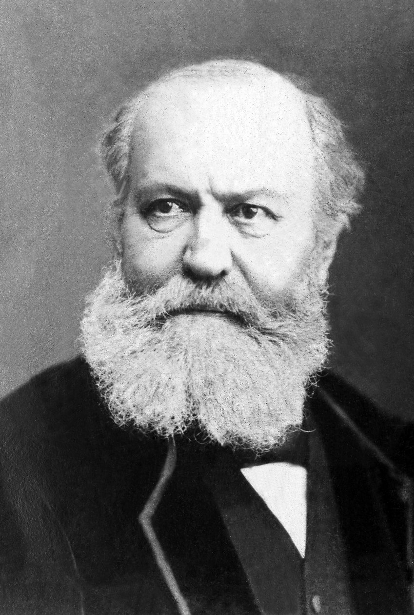 Portret Charlesa Gounoda (1818-1893), francuskiego kompozytora. autorstwa Unknown photographer