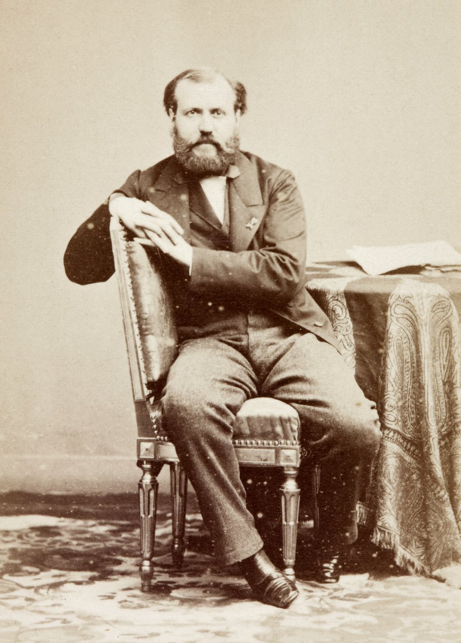 Portret Charlesa Gounoda autorstwa Unknown photographer