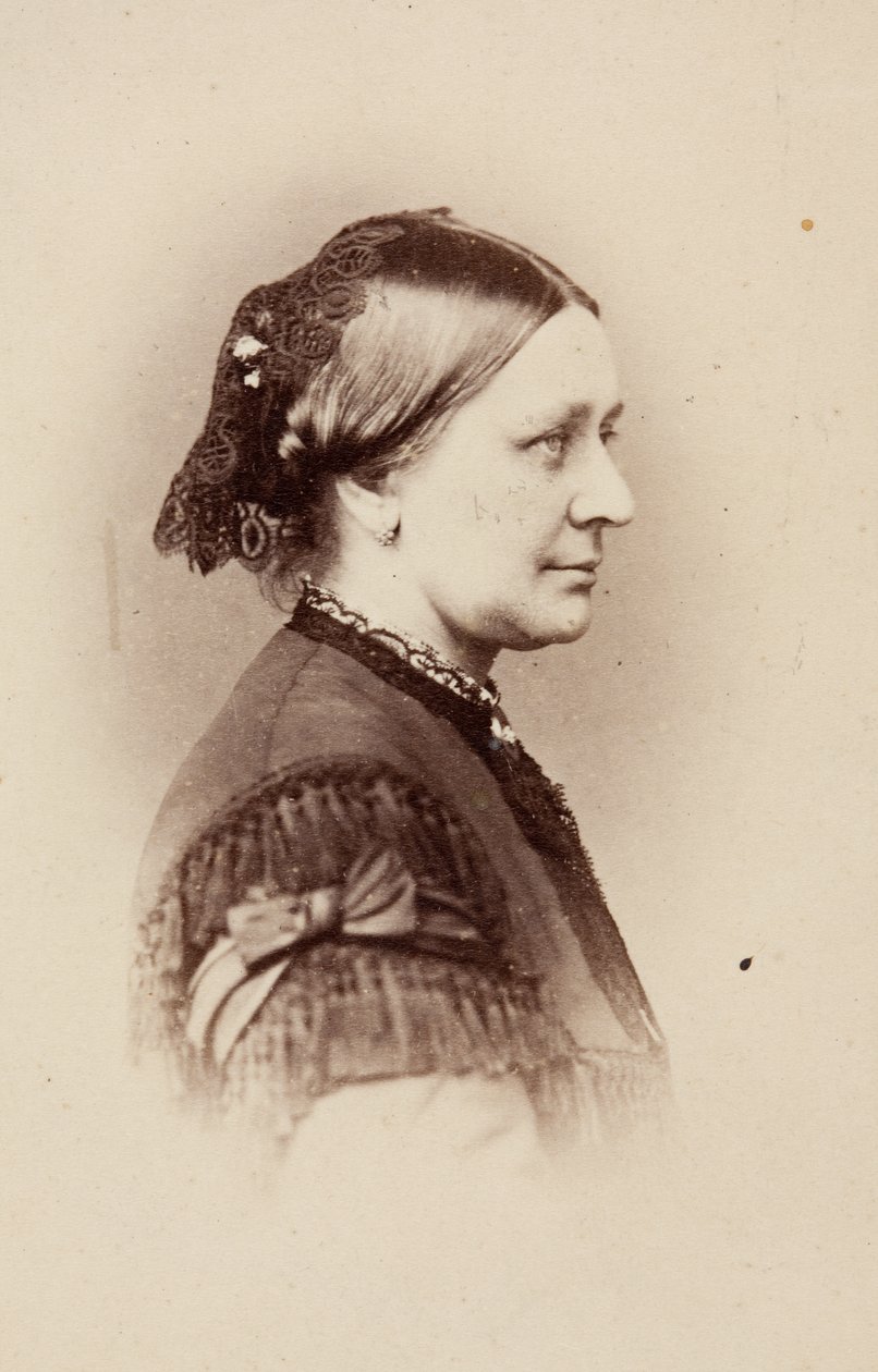 Portret Klary Schumann autorstwa Unknown photographer