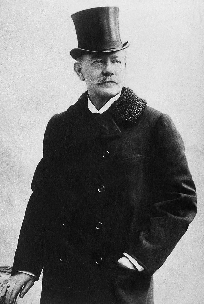 Portret hrabiego Michała Nikołajewicza Murawiewa (1845-1900) Rosyjskiego polityka. Fotografia, początek XX wieku. autorstwa Unknown photographer