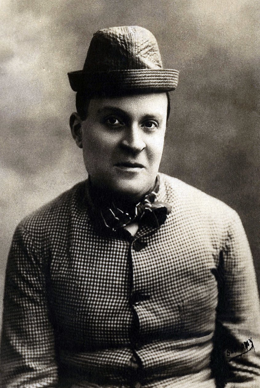 Portret Dranema (1869-1935), francuskiego piosenkarza i gwiazdy estrad. autorstwa Unknown photographer