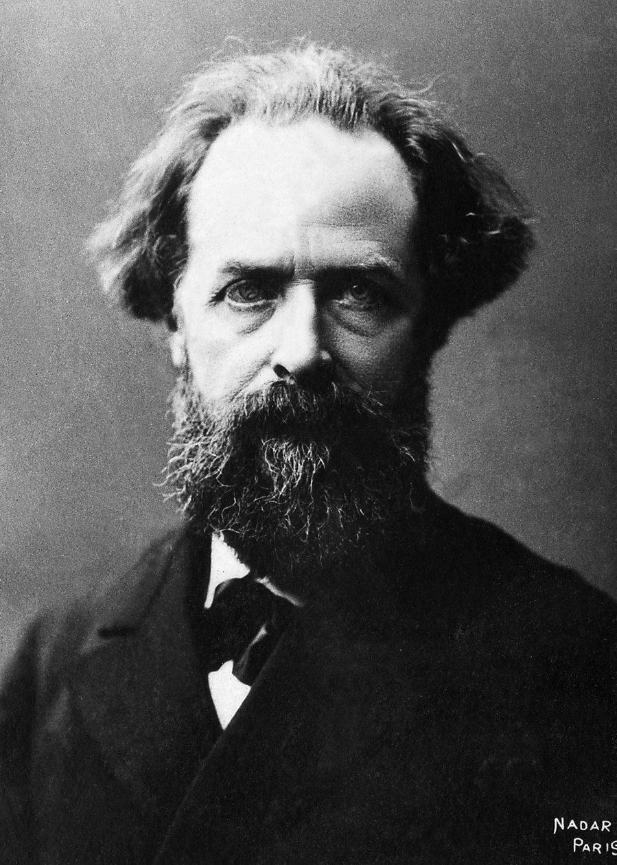 Portret Elysee (Elisee) Reclus (1830-1905), geograf, bojownik anarchistyczny. autorstwa Unknown photographer