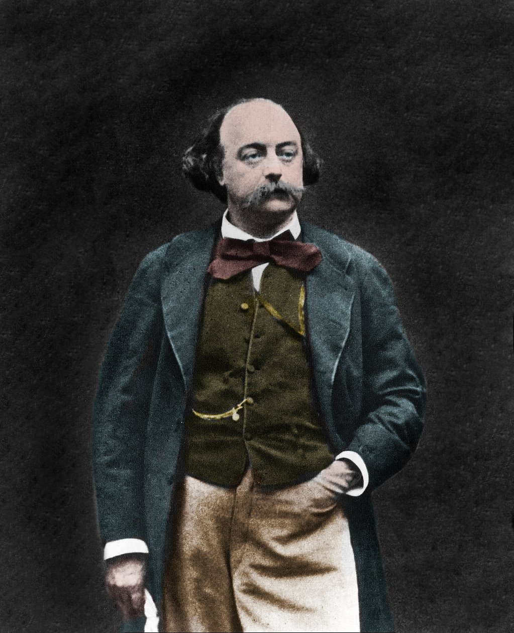 Portret angielskiego pisarza Gustave