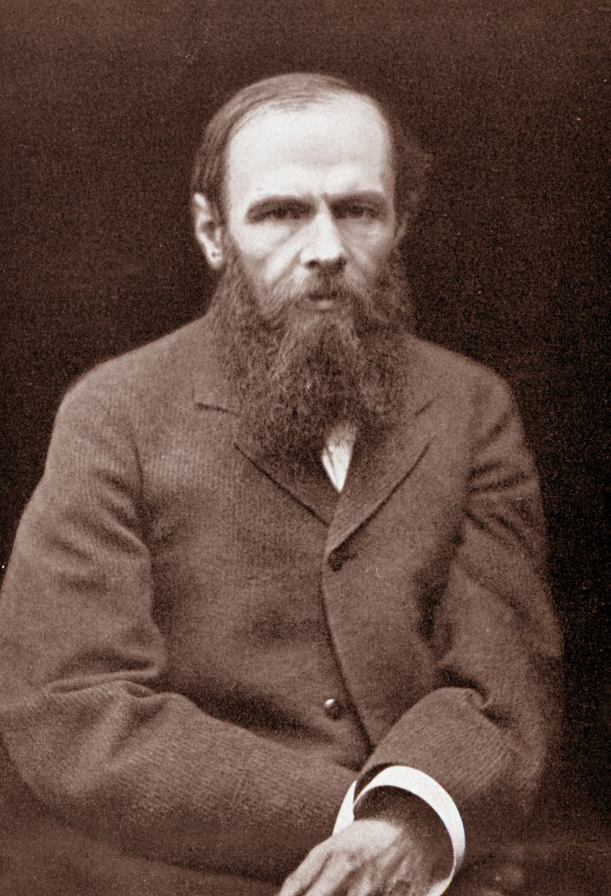 Portret Fiodora Dostojewskiego (1821 - 1881). autorstwa Unknown photographer