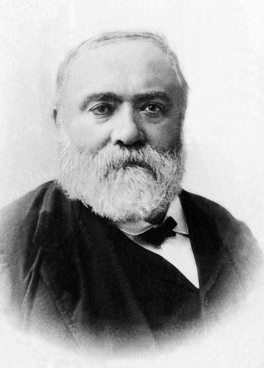 Portret Francisque Sarcey (1827-1899), francuskiego dziennikarza. autorstwa Unknown photographer