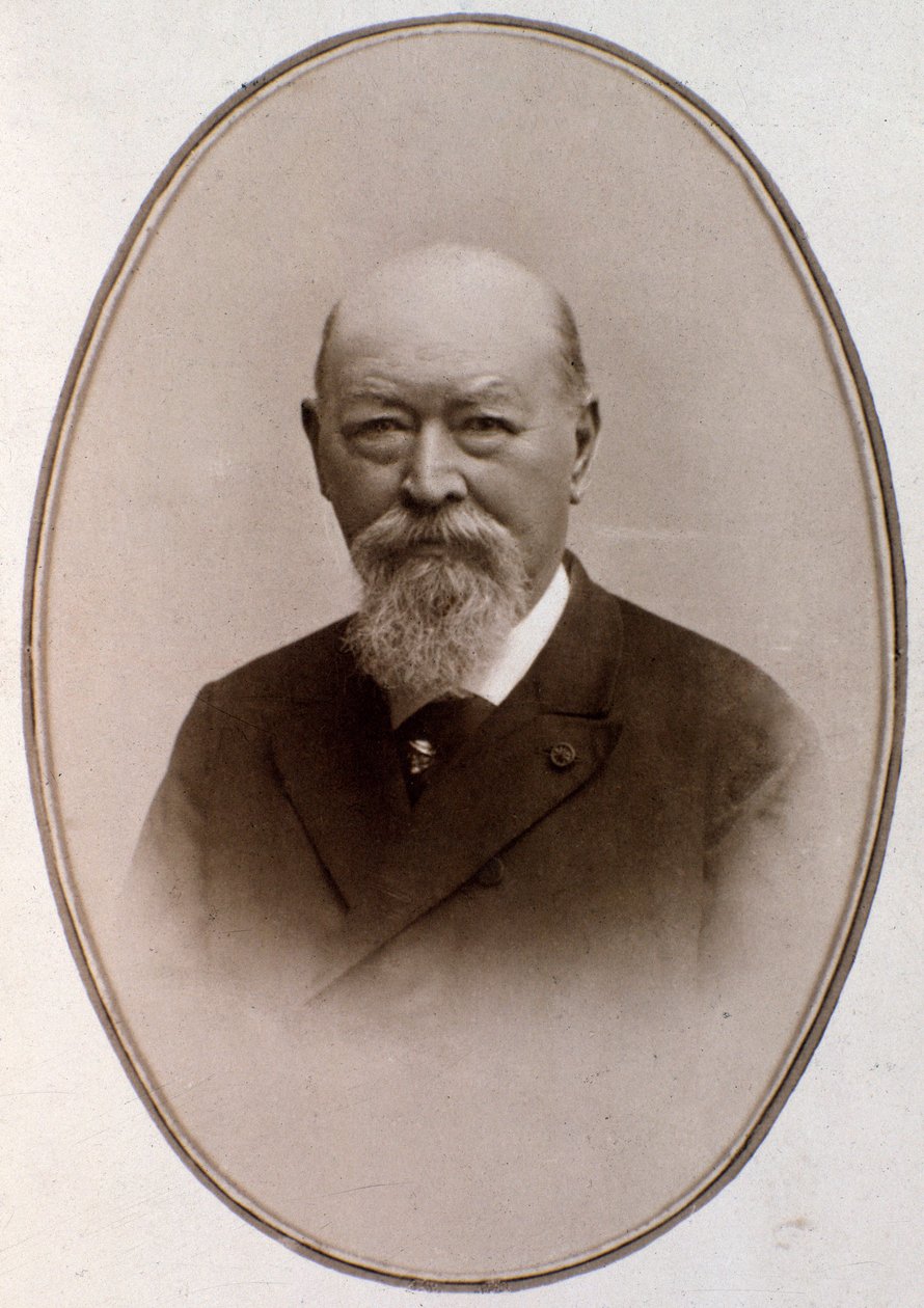 Portret Franza von Suppe (zdjęcie czarno-białe) autorstwa Unknown photographer