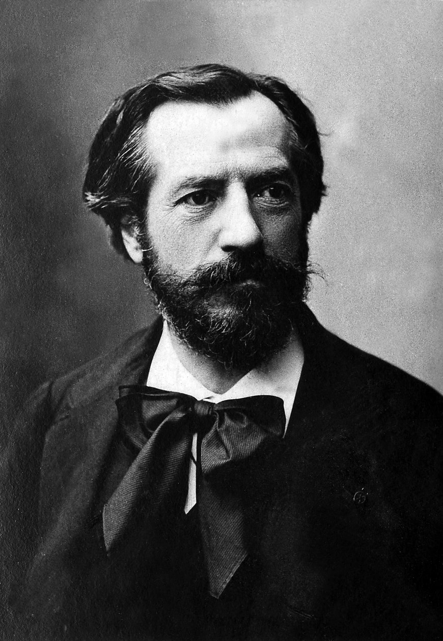 Portret Fryderyka Augusta Bartholdiego (1834-1904), francuskiego rzeźbiarza. autorstwa Unknown photographer