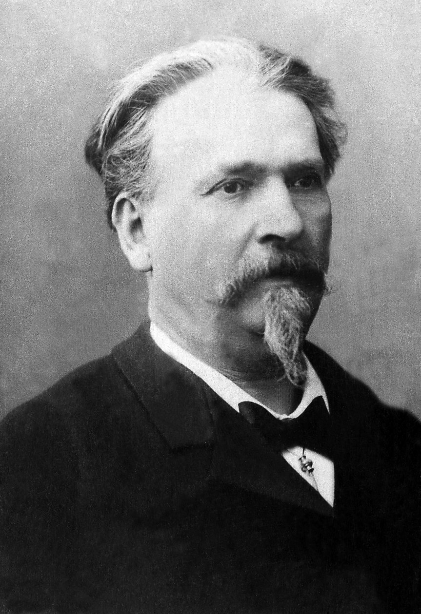 Portret Fryderyka Mistrala (1830-1914), francuskiego poety i pisarza. autorstwa Unknown photographer