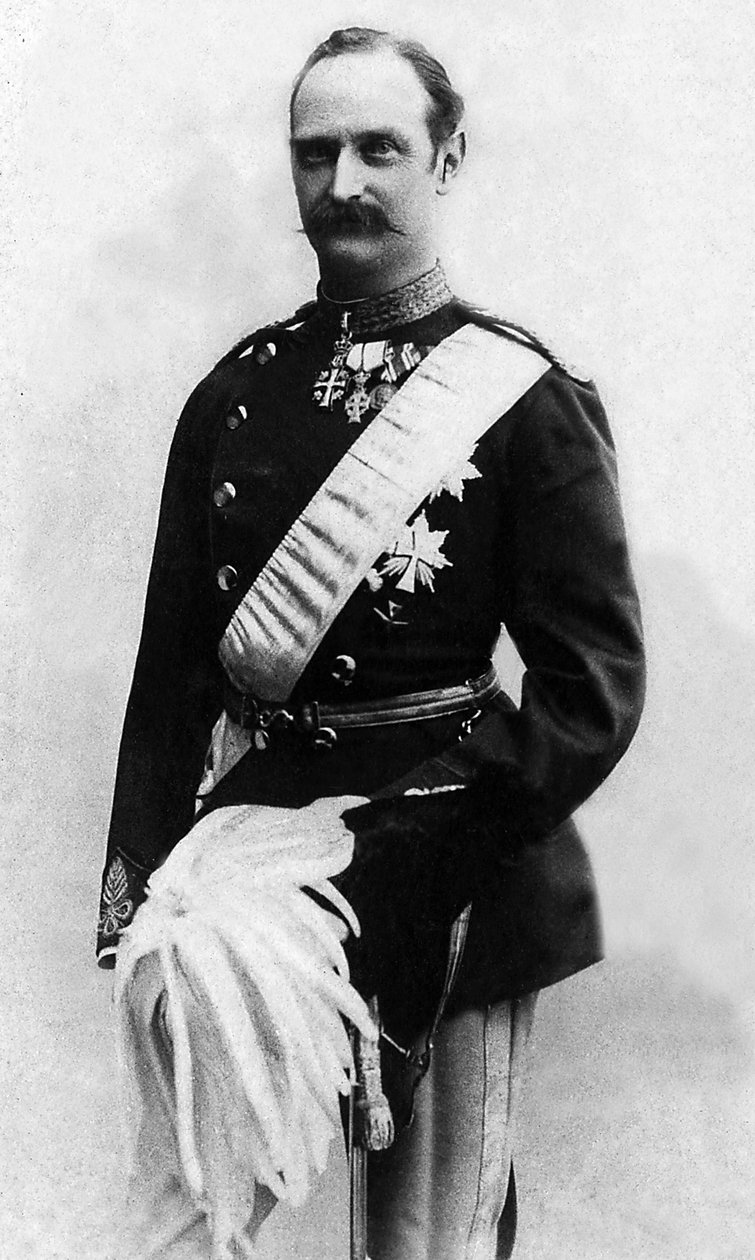 Portret Fryderyka von Oldenburga (1843-1912) znanego jako Fryderyk VIII, króla Danii w latach 1906-1912. autorstwa Unknown photographer