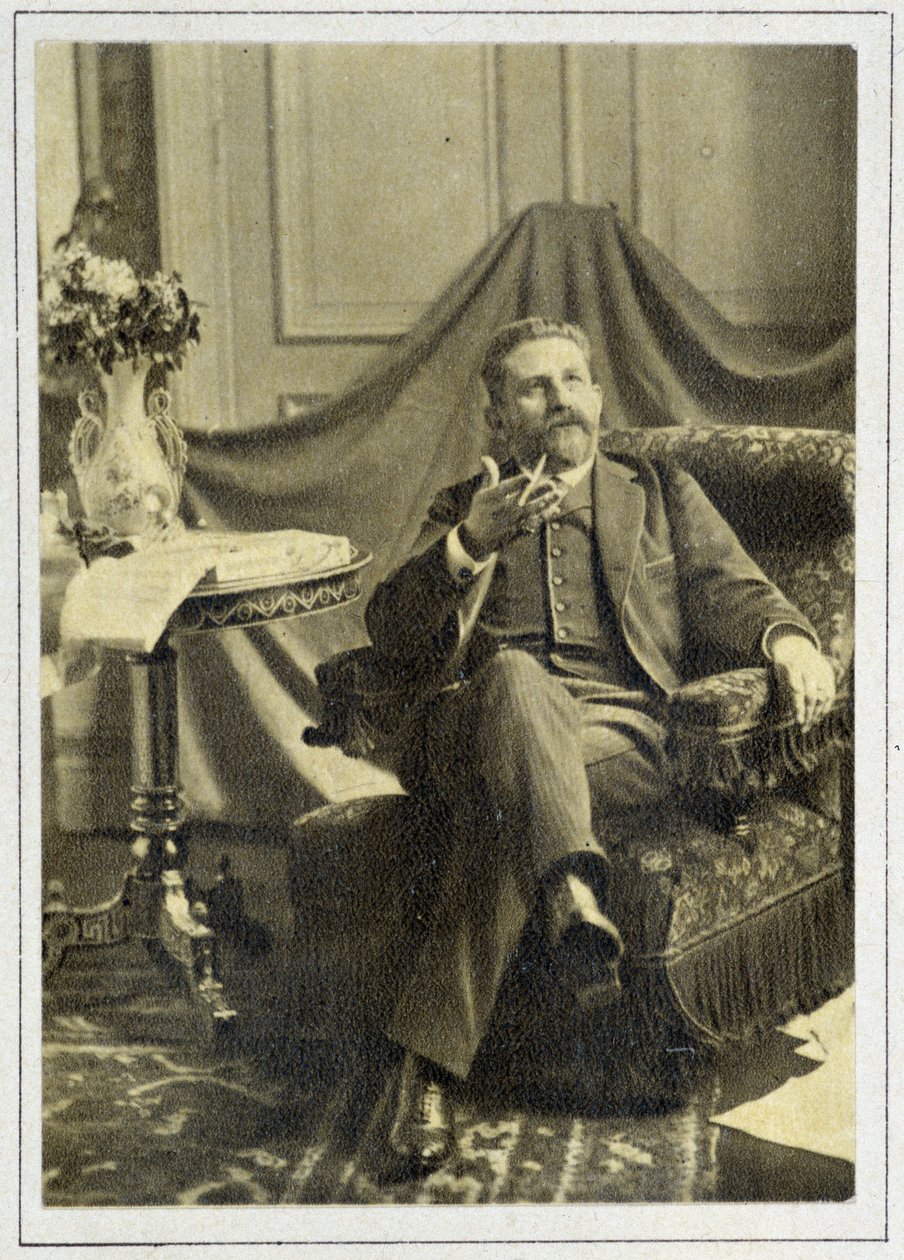 Portret generała Georgesa Boulangera (1837 - 1891). autorstwa Unknown photographer